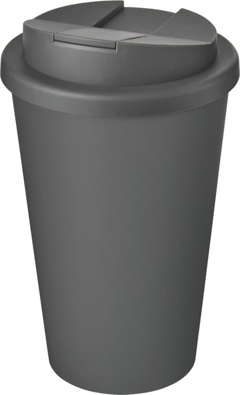 Americano® Eco 350 ml recycled tumbler with spill-proof lid 121