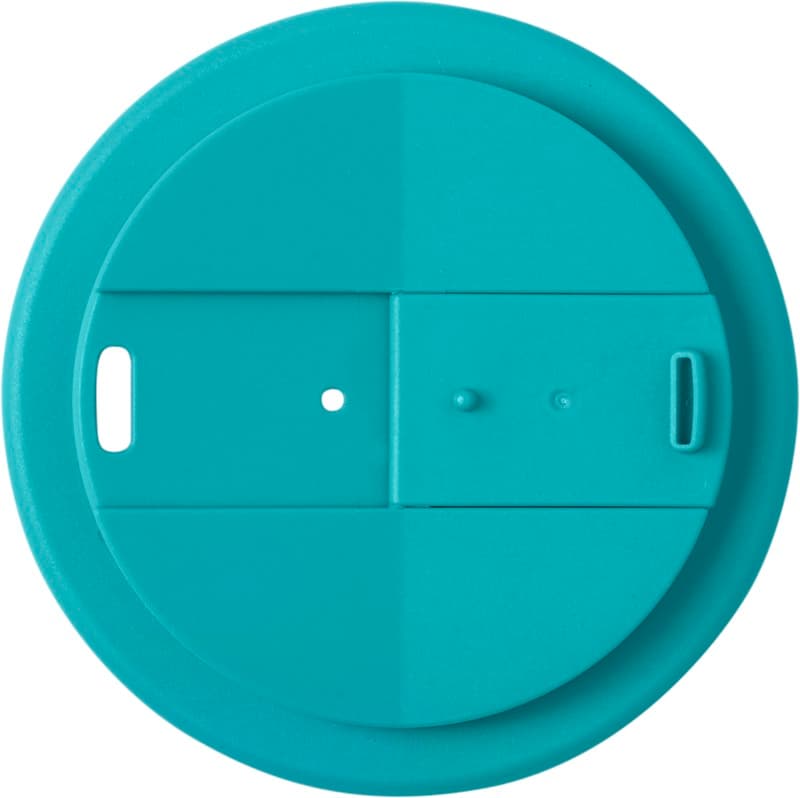 Americano® Eco 350 ml recycled tumbler with spill-proof lid 49