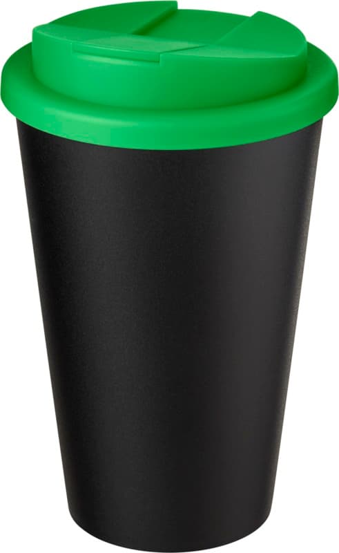 Americano® Eco 350 ml recycled tumbler with spill-proof lid 36