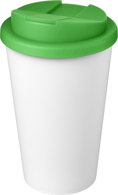 Americano® Eco 350 ml recycled tumbler with spill-proof lid 81