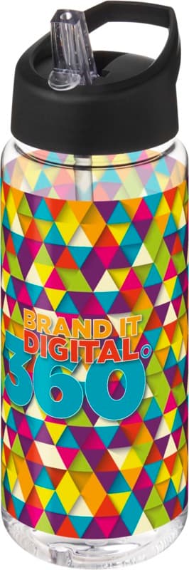 H2O Active® Octave Tritan™ 600 ml spout lid sport bottle 9