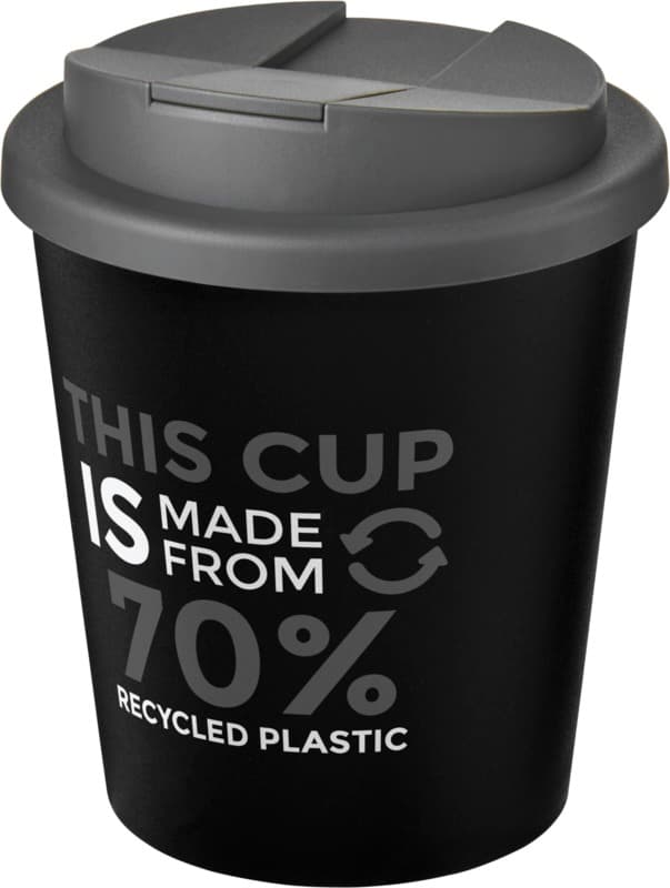Americano® Espresso Eco 250 ml recycled tumbler with spill-proof lid  60