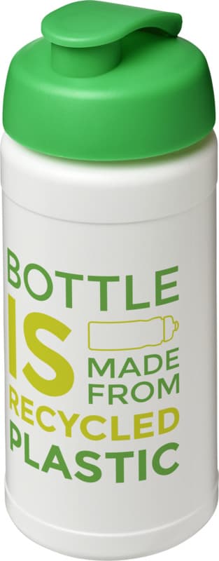 Baseline 500 ml recycled sport bottle with flip lid 45