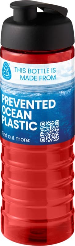 H2O Active® Eco Treble 750 ml flip lid sport bottle 48