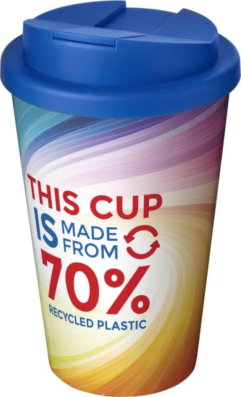 Brite-Americano® Eco 350 ml spill-proof insulated tumbler 13