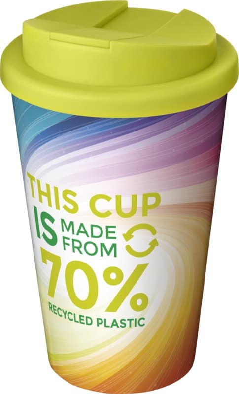 Brite-Americano® Eco 350 ml spill-proof insulated tumbler 29