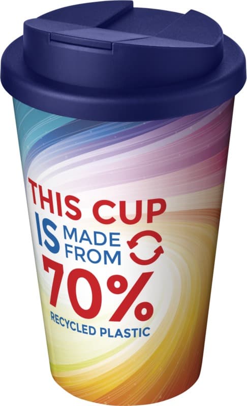 Brite-Americano® Eco 350 ml spill-proof insulated tumbler 17