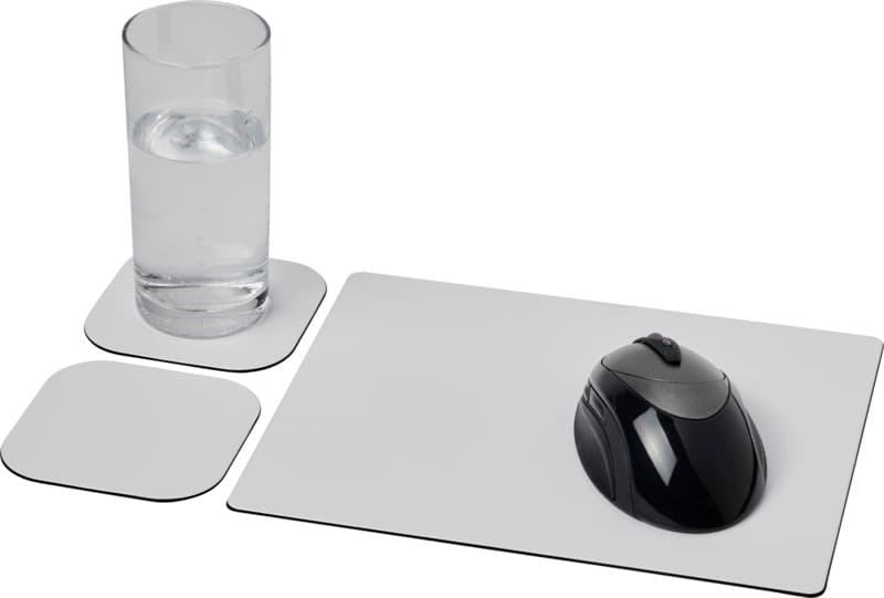 Brite-Mat® mouse mat and coaster set combo 3 1