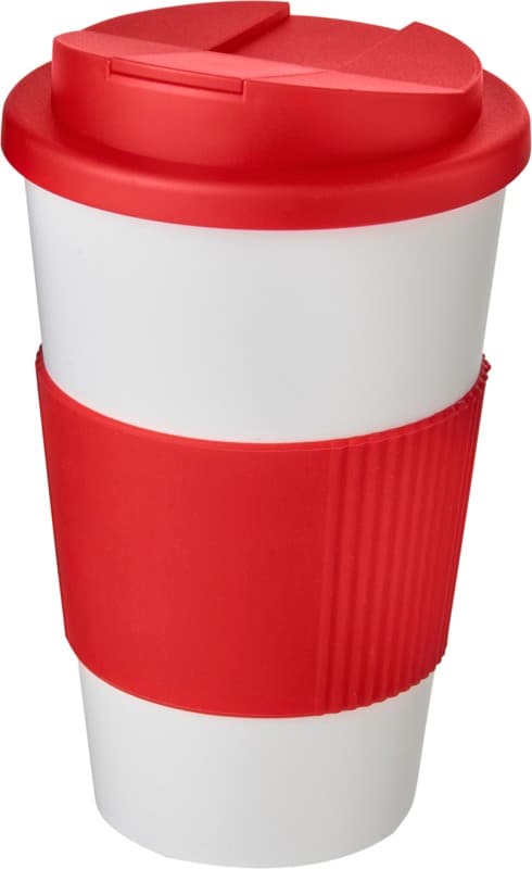 Americano® 350 ml tumbler with grip & spill-proof lid 11