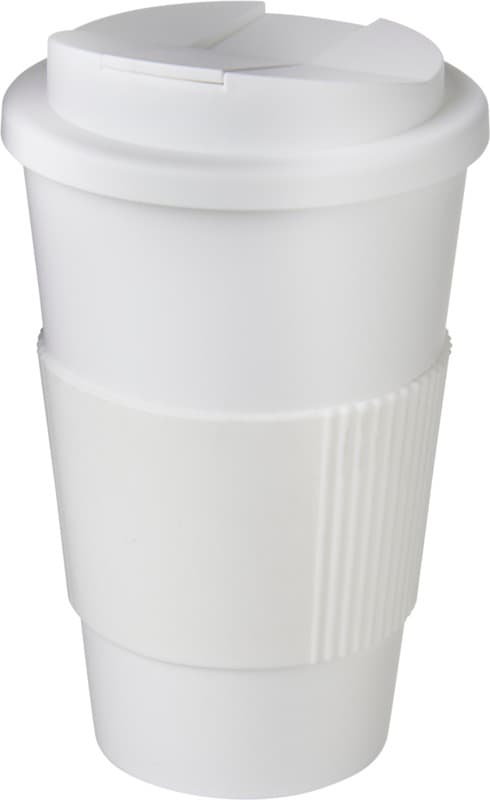 Americano® 350 ml tumbler with grip & spill-proof lid 16
