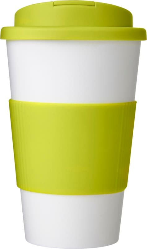 Americano® 350 ml tumbler with grip & spill-proof lid 27