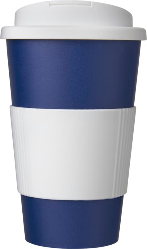 Americano® 350 ml tumbler with grip & spill-proof lid 72