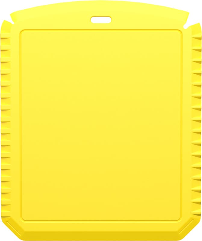 Thrym rectangular recycled plastic ice scraper 6