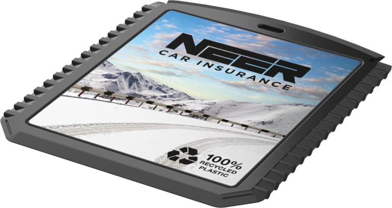 Thrym rectangular recycled plastic ice scraper 28