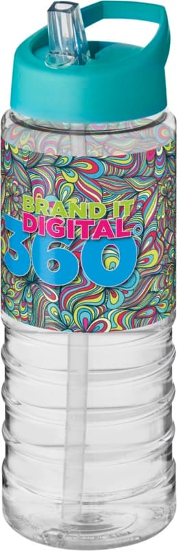 H2O Active® Treble 750 ml spout lid sport bottle 15