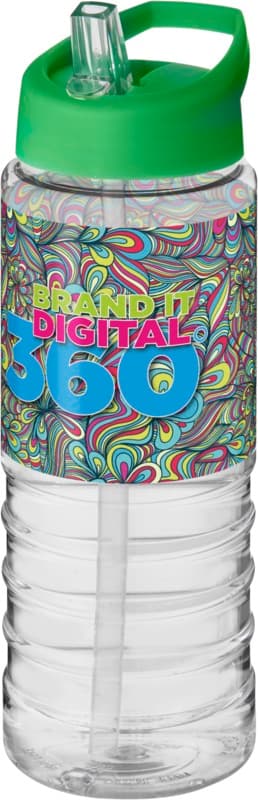 H2O Active® Treble 750 ml spout lid sport bottle 21