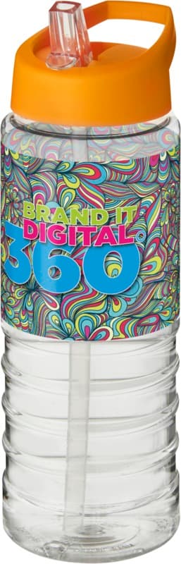 H2O Active® Treble 750 ml spout lid sport bottle 27