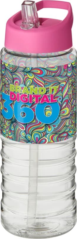 H2O Active® Treble 750 ml spout lid sport bottle 30