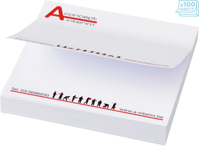Sticky-Mate® sticky notes 75x75mm 4