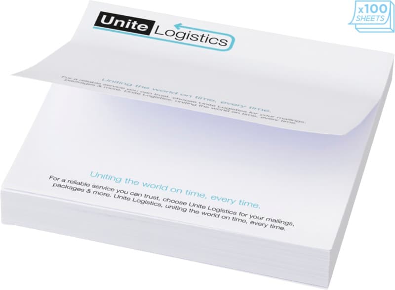 Sticky-Mate® large square sticky notes 100x100mm 4