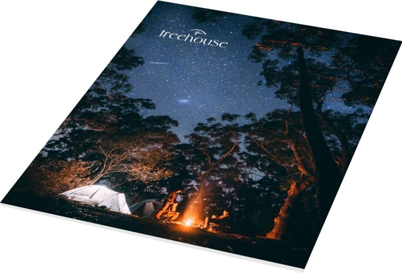 Desk-Mate® A4 notepad wrap over cover 1