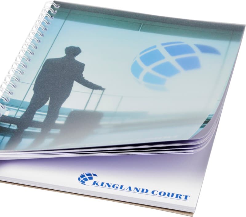 Desk-Mate® wire-o A5 notebook PP cover 6