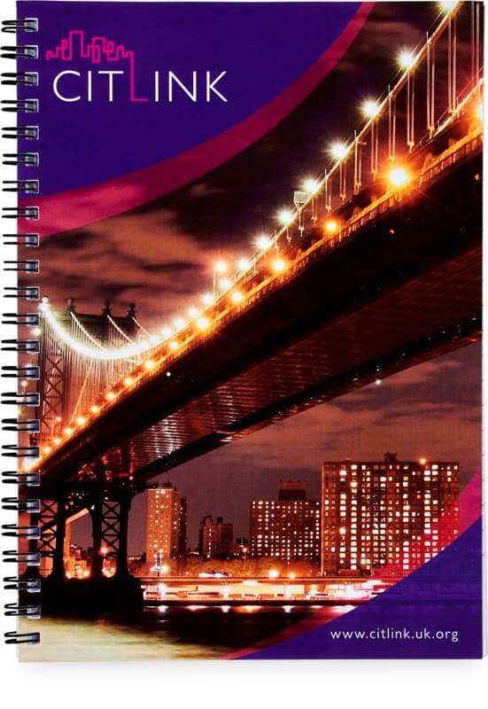 Desk-Mate® spiral A4 notebook 7