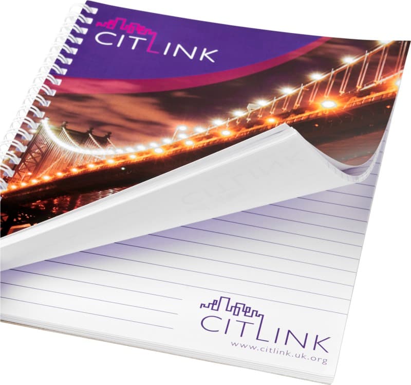 Desk-Mate® spiral A4 notebook 9