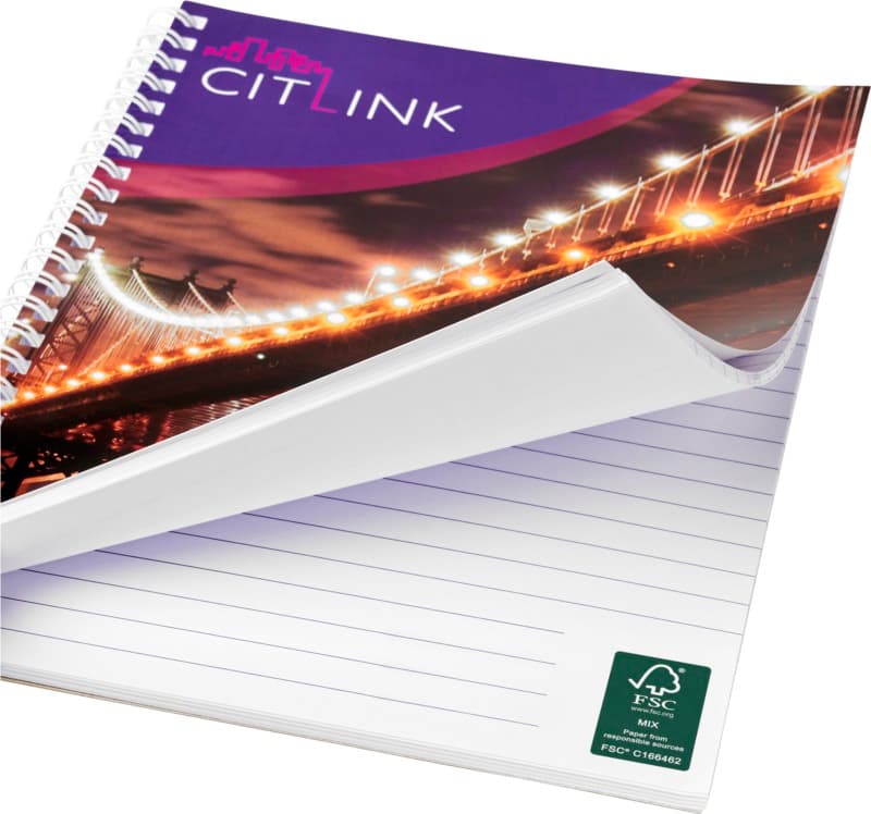 Desk-Mate® A5 spiral notebook 12
