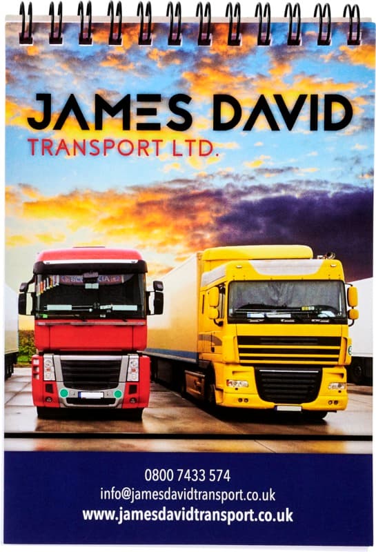 Desk-Mate® spiral A6 notebook 8