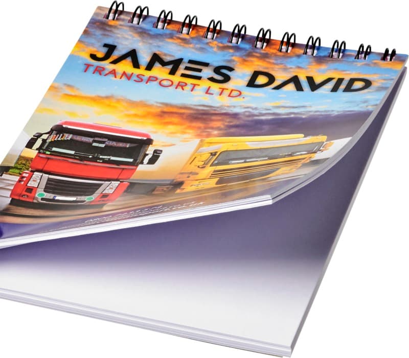 Desk-Mate® spiral A6 notebook 10