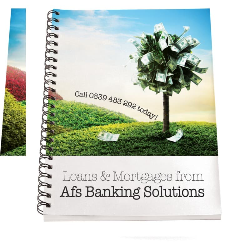 Desk-Mate® A4 notebook synthetic cover 10