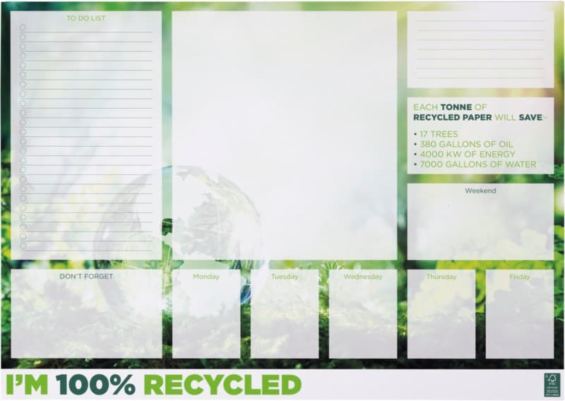 Desk-Mate® A2 recycled notepad 2