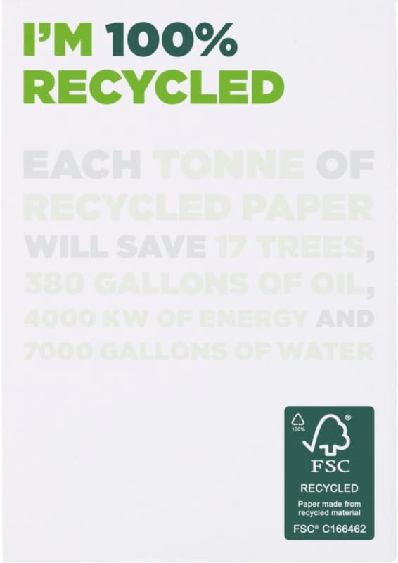 Desk-Mate® A7 recycled notepad 2