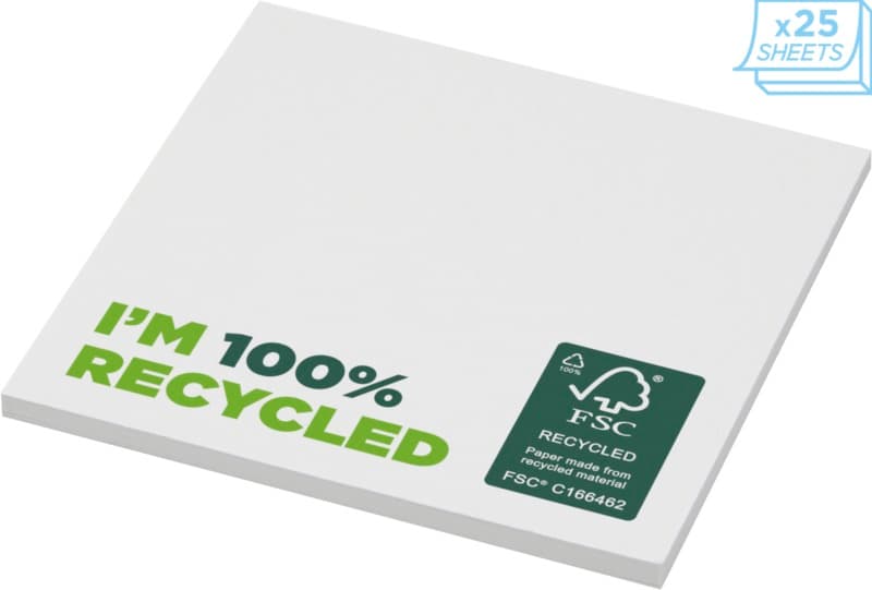 Sticky-Mate® recycled sticky notes 75 x 75 mm 3
