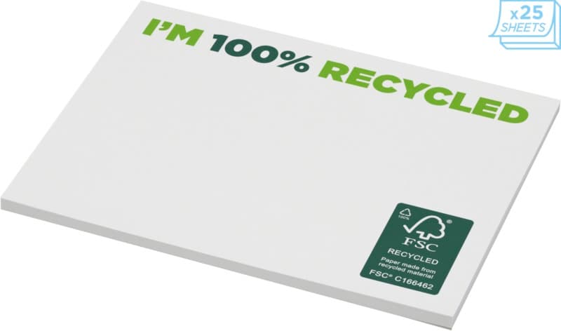 Sticky-Mate® recycled sticky notes 100x75 mm 3
