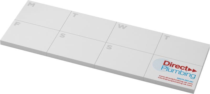 Sticky-Mate® recycled sticky notes with printed planner 4