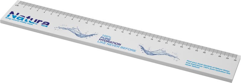 Sticky-Mate® recycled sticky notes with printed 30 cm ruler 4