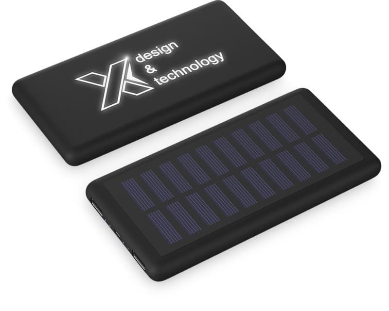 SCX.design P30 8000 mAh light-up solar power bank 8