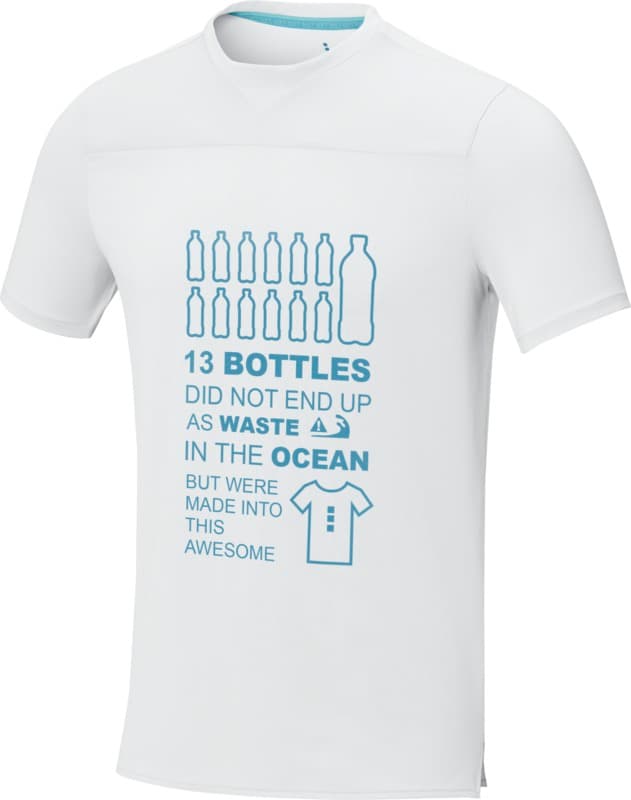 Borax short sleeve men's GRS recycled cool fit t-shirt 7