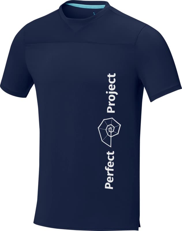 Borax short sleeve men's GRS recycled cool fit t-shirt 13