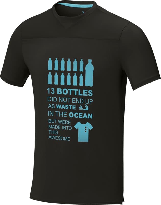 Borax short sleeve men's GRS recycled cool fit t-shirt 21