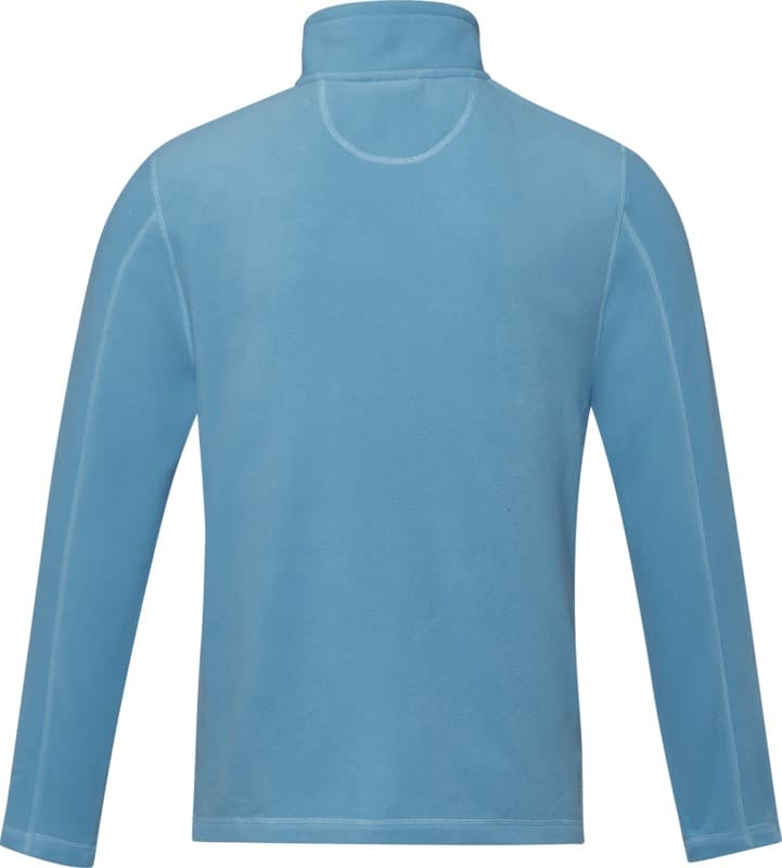 Amber men's GRS recycled full zip fleece jacket 3