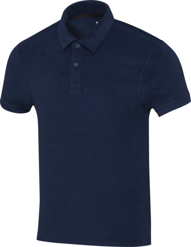 Akoya GRS recycled terry unisex polo 13