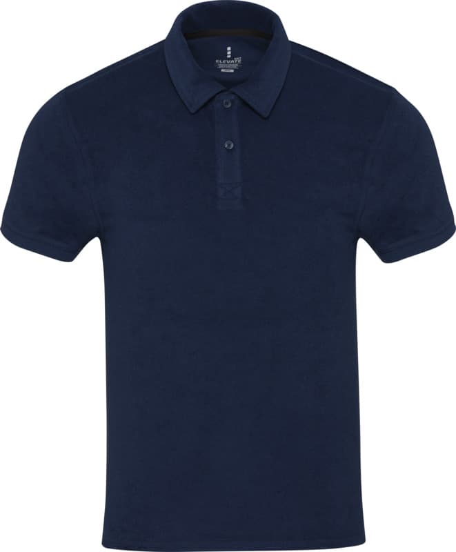Akoya GRS recycled terry unisex polo 14
