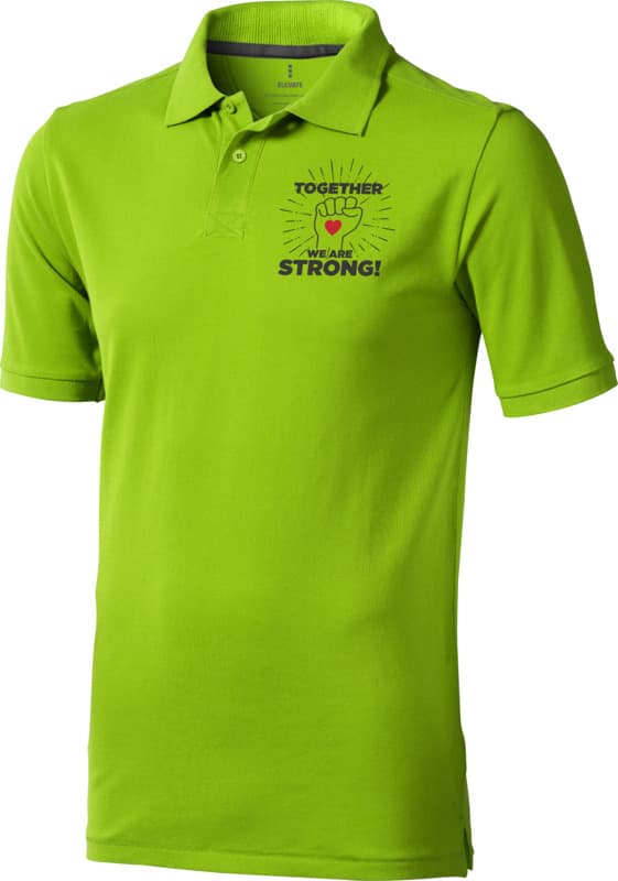 Calgary short sleeve men's polo 123