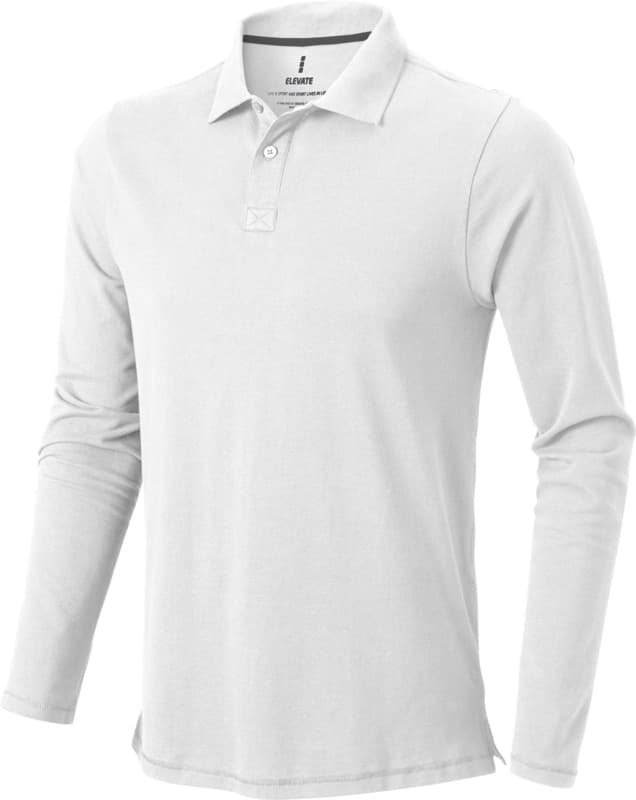 Oakville long sleeve men's polo 1