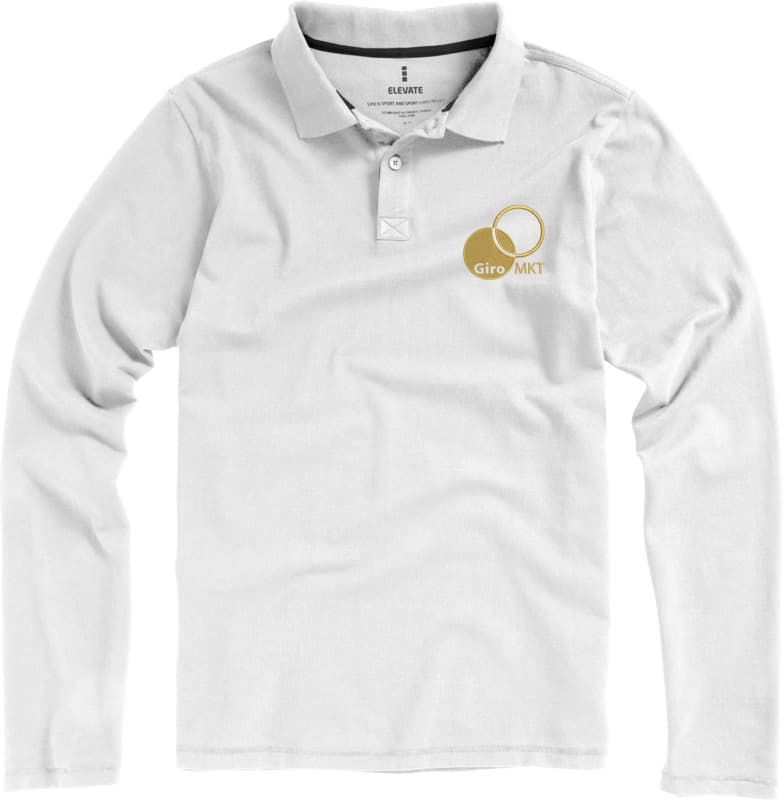 Oakville long sleeve men's polo 7