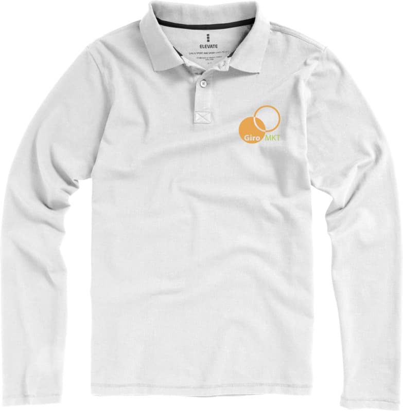 Oakville long sleeve men's polo 6