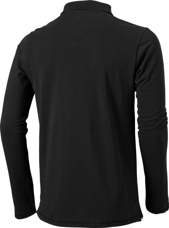 Oakville long sleeve men's polo 18